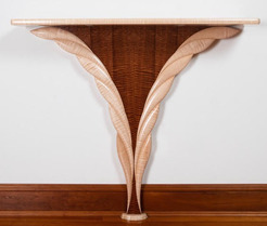 Maple and Makore Hall Table