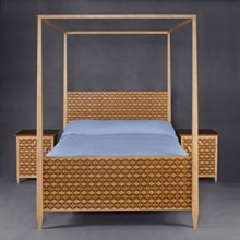 Gaudi Parquetry Bed